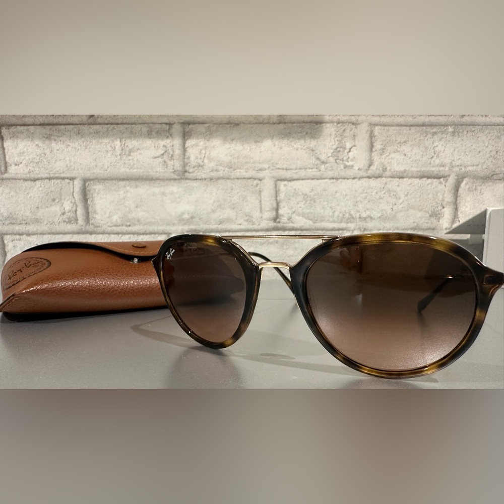 Ray-Ban Brown Gradient Sunglasses